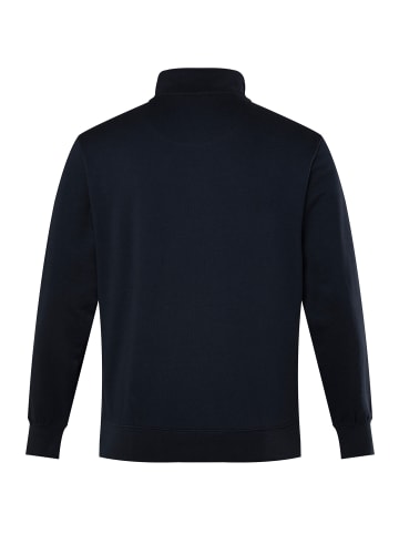 Men Plus Sweatshirt in navy blau