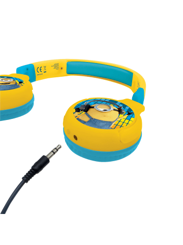 Lexibook Minions 2-in-1 Bluetooth® & Kabel-Kopfhörer faltbar