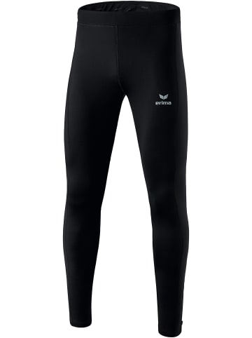 erima Kinder Performance Laufhose lang in schwarz