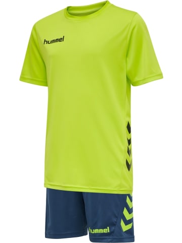 Hummel Kinder Trainingsanzug "Hmlpromo Kids Duo Set" in Grün