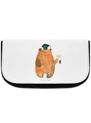 Mr. & Mrs. Panda reise kosmetiktasche Bär Prüfung ohne Spruch in Weiß