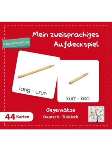 Schulbuchverlag Anadolu Spiel - Mein zweisprachiges Aufdeckspiel, Gegensätze Deutsch-Türkisch