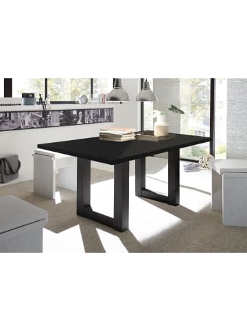 58 aufm Kessel ESSZIMMERTISCH Eila 8 140 x 90 x 75 Esstisch Schwarzstahl
