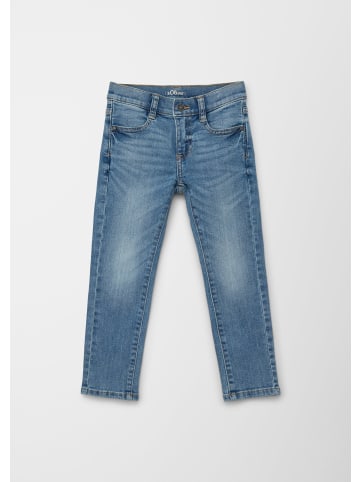 s.Oliver Jeans-Hose lang in Blau