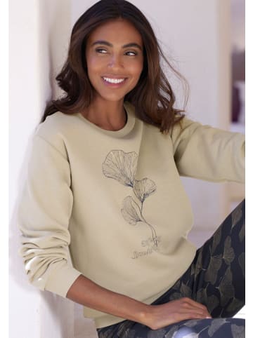 LASCANA Sweatshirt in khaki