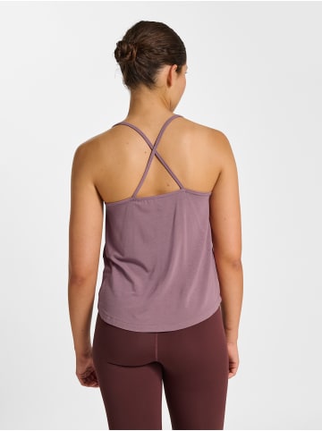 Hummel T-Shirt Hmlyoga Multisport Damen in WISTFUL MAUVE