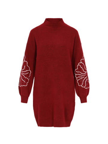 IZIA Women Dress in burgundy