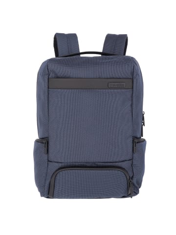 travelite Meet Rucksack RFID 41 cm Laptopfach in marine