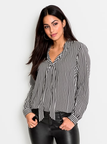 WITT WEIDEN Gestreifte Bluse in schwarz-weiß-gestreift