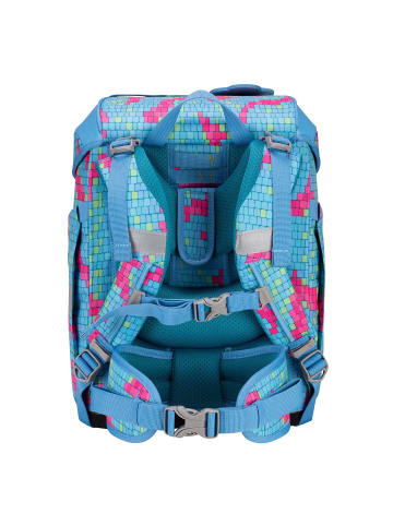 DerDieDas ErgoFlex Tiny Schulranzen-Set 6-teilig in Happy Pixel