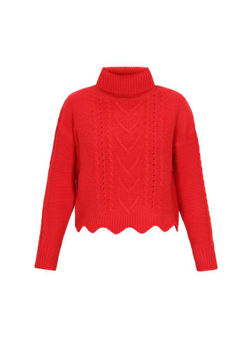 myMo Women Sweater in red