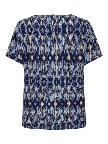 ONLY Carmakoma Bluse in Forever Blue