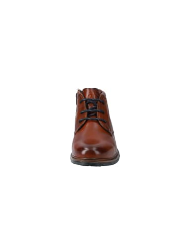 Bugatti Schnürstiefelette Ruggiero Comfort Evo in cognac