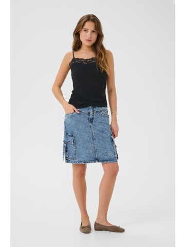 Kaffe Jerseytop KAomi Slim fit in Black Deep