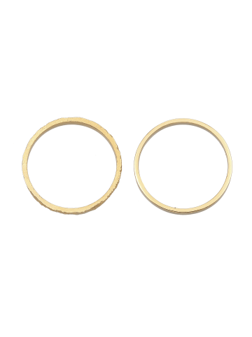 Elli Ring 375 Gelbgold Ring Set in Gold