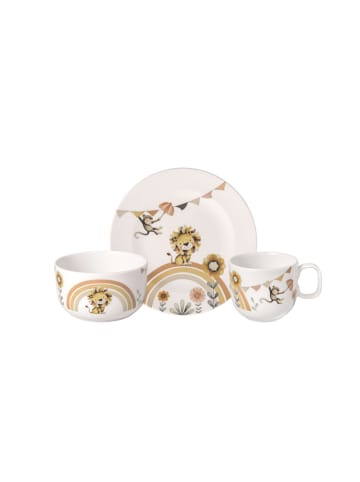 Villeroy & Boch 7er Set Kindergeschirr Set Roar like a Lion in bunt