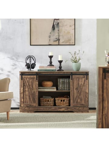 SoBuy Sideboard in Natur - (B)120 x (H)70 x (T)40cm