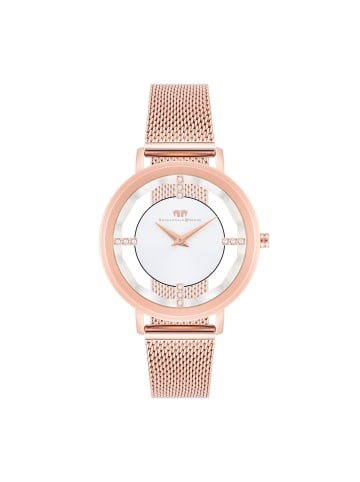 Rhodenwald & Söhne Uhr Lucrezia aus Edelstahl in roségold