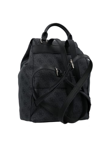 Guess Manhattan II City Rucksack 33 cm in coal logo