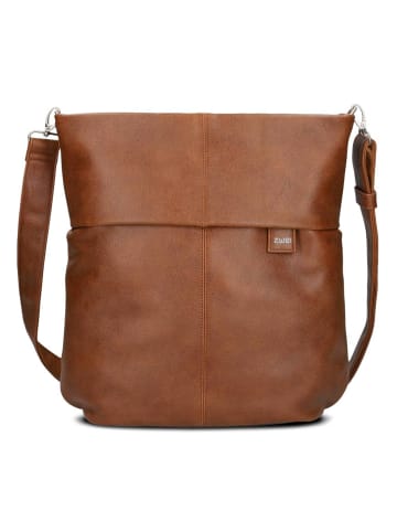 Zwei Mademoiselle.M Umhängetasche 35 cm in cognac