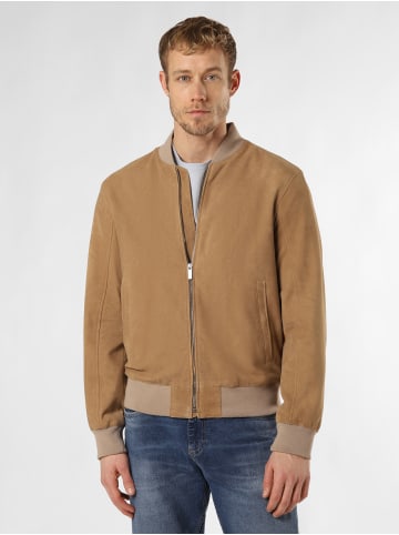 Strellson Lederjacke Meltvin in camel