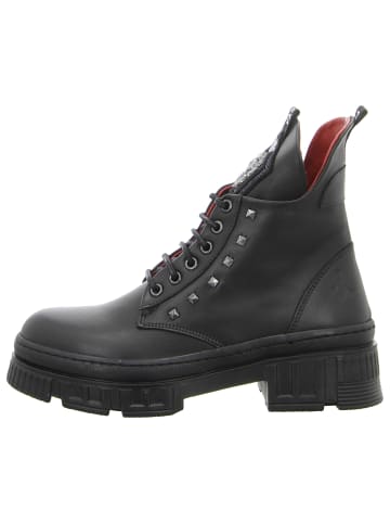Mustang Schnürstiefelette in schwarz