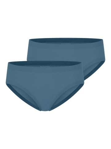 Schiesser Slip Invisible Cotton in Atlantikblau