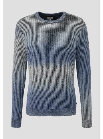 QS Strickpullover in 55G0_royalblau