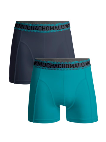 Muchachomalo 2er-Set: Boxershorts in Blue/Blue