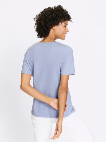 Sieh an! Kurzarm-Shirt in bleu