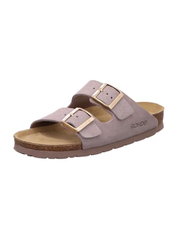ROHDE Komfort Pantoletten in Beige