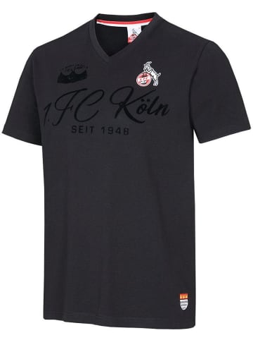 Fußballverein 1. FC Köln T-Shirt "T-Shirtburger Straße" in Schwarz