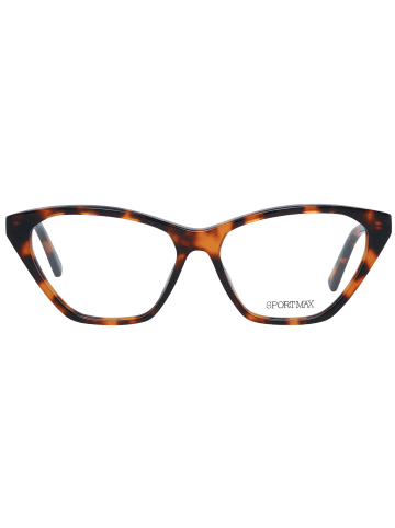 Sportmax Frauen Optische Fassungen Schmetterling Braun