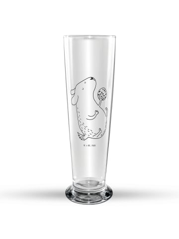 Mr. & Mrs. Panda Bierglas Hund Keks ohne Spruch in Transparent