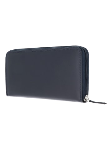 Golden Head Polo Geldbörse RFID Schutz Leder 20 cm in marineblau
