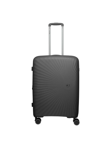 travelite Tamaris x Travelite Voyaage 4 Rollen Trolley M 76 cm mit Dehnfalte in anthracite