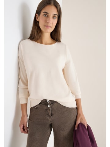 Cecil Pullover mit Strukturdetail in Beige