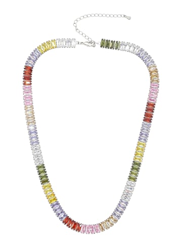collezione alessandro Kurze Kette " Prisma " in multi