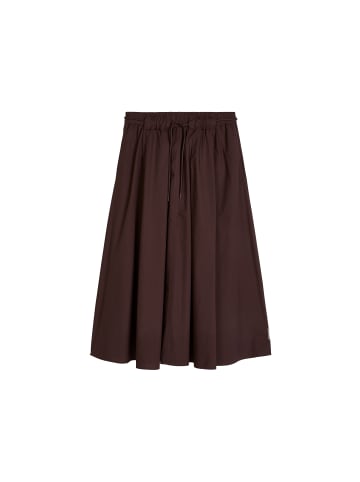 Marc O'Polo DENIM Ausgestellter Rock in Burnt Aubergine