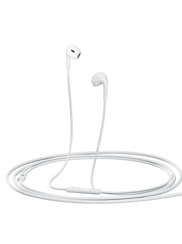 QCY LH1 In-Ear Kopfhörer Kabel Mikrofon Weiß