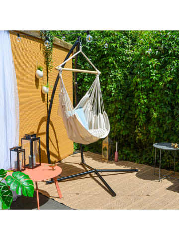 AMANKA Hängestuhlgestell HSG-130 schwarz schwarz