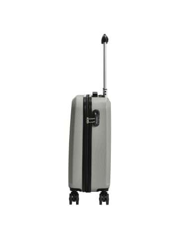 Check.In Paradise by  Havanna 2.0 - 4-Rollen-Kabinentrolley 55 cm (pink) in silber
