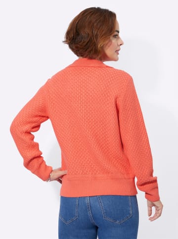 WITT WEIDEN Polopullover in koralle