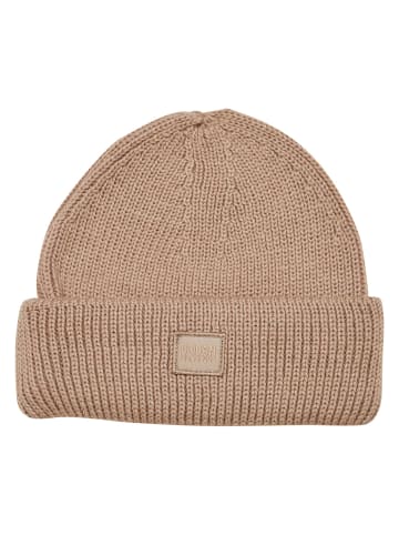 Urban Classics Urban Classics Unisex Knitted Wool Beanie in unionbeige