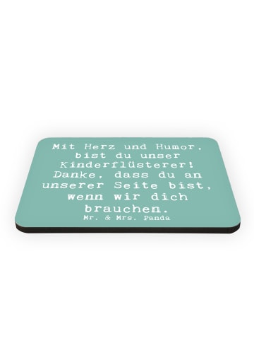 Mr. & Mrs. Panda magnet Spruch Baby-Sitter Engelflüsterer mit Sp... in Meeresbrise
