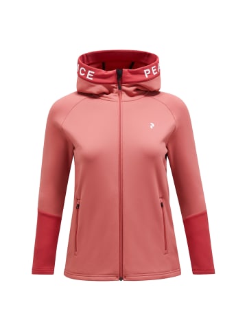 Peak Performance Funktionsjacke W Rider Zip Hood in PINK