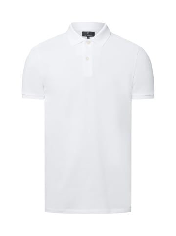 Nils Sundström Poloshirt in weiß - 0010