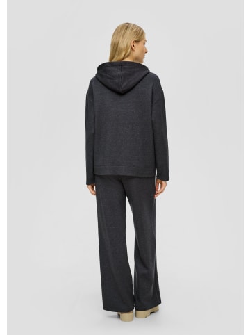s.Oliver Sweatshirt in 9898_dunkelgrau