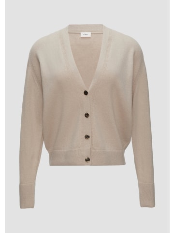 s.Oliver Strickjacke in 81W0_beige