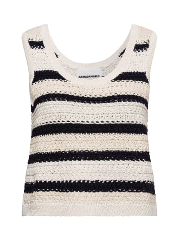 armedangels Pullunder Claaire in ecru marine - 0001